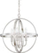 Capital Lighting 317541BN Hartwell Four Light Pendant, Brushed Nickel Alternate Image.jpg