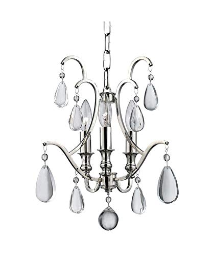 Hudson Valley 9303-PN Crawford Three Light Semi Flush Mount/Pendant, Polished Nickel Alternate Image.jpg