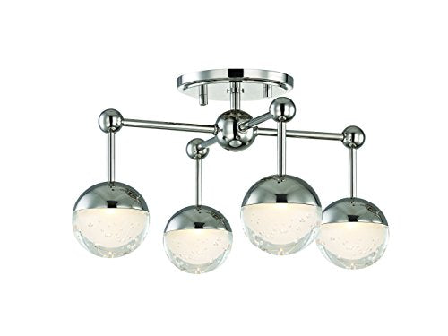 Hudson Valley 1223F-PN Boca LED Flush Mount, Polished Nickel Alternate Image.jpg