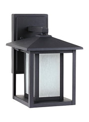 Generation Lighting 89029EN3-12 Hunnington One Light Outdoor Wall Lantern, Black Alternate Image.jpg