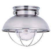 Generation Lighting 8869-98 Sebring One Light Outdoor Flush Mount, Brushed Stainless Alternate Image.jpg