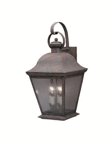 Kichler 9704OZ Mount Vernon Four Light Outdoor Wall Mount, Olde Bronze Alternate Image.jpg