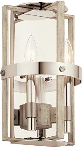 Kichler 44292WWW Peyton Two Light Wall Sconce, White Washed Wood Alternate Image.jpg