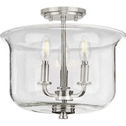 Progress P350153-009 Winslett Collection Brushed Nickel Three-Light Semi-Flush Convertible Alternate Image.jpg