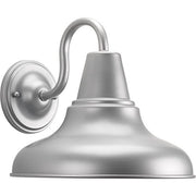 Progress P5623-31 District Collection One-Light Farmhouse Textured Black Metal Shade Outdoor Wall Lantern Alternate Image.jpg