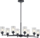 Kichler 44035BK Winslow Eight Light Chandelier, Black Alternate Image 4.jpg