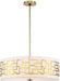 George Kovacs P197-248 Alecia's Necklace Four Light Pendant, Honey Gold Alternate Image.jpg