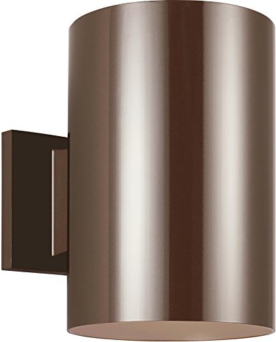 Visual Comfort Studio 8313901EN3-10 Outdoor Cylinders One Light Outdoor Wall Lantern, Bronze Alternate Image.jpg