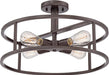 Quoizel NHR1718WT New Harbor Four Light Semi-Flush Mount, Western Bronze Alternate Image.jpg