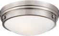 Minka-Lavery 823-84 Two Light Flush Mount, Brushed Nickel Alternate Image.jpg