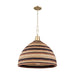 Hudson Valley 9330-AGB Lido Beach One Light Pendant, Aged Brass Alternate Image.jpg