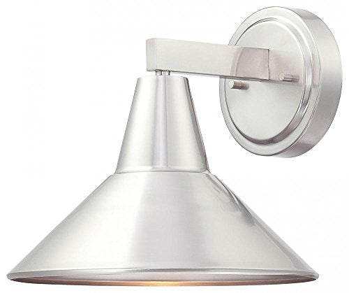 Minka-Lavery 72212-A144 Bay Crest One Light Wall Mount, Brushed Stainless Steel Alternate Image.jpg