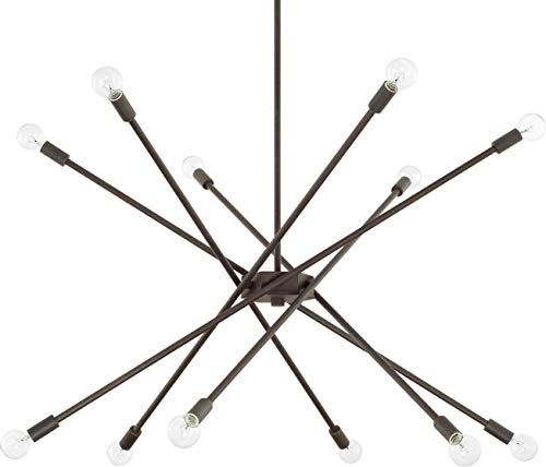 Capital Lighting 425601PN Kris 12 Light Chandelier, Polished Nickel Alternate Image.jpg