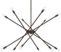 Capital Lighting 425601PN Kris 12 Light Chandelier, Polished Nickel Alternate Image.jpg