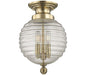 Hudson Valley 3200-AGB Coolidge Three Light Flush Mount, Aged Brass Alternate Image.jpg