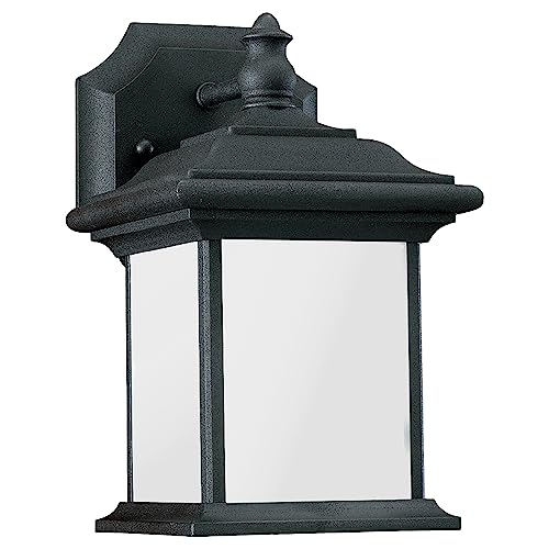 Generation Lighting 89101EN3-12 Wynfield One Light Outdoor Wall Lantern, Black Alternate Image.jpg