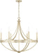 Capital Lighting 443161WG Isabella Six Light Chandelier, Winter Gold Alternate Image 4.jpg