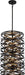 Minka-Lavery 4672-111 Vortic Flow Six Light Pendant, Dark Bronze w/Mosaic Gold Alternate Image.jpg