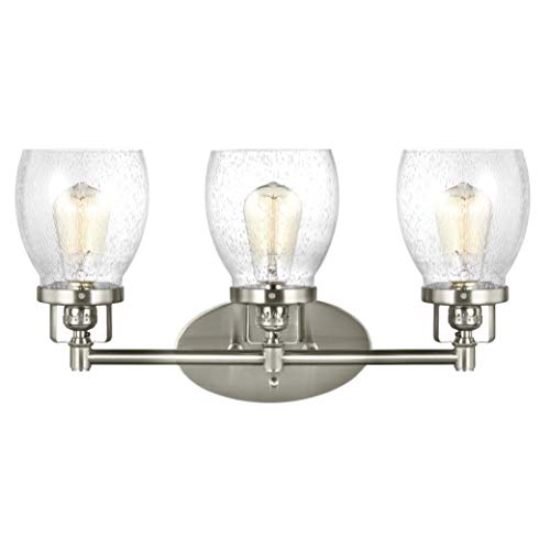 Generation Lighting 4414503-962 Belton Three Light Wall / Bath, Brushed Nickel Alternate Image.jpg
