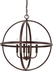 Capital Lighting 317542BZ Hartwell Four Light Pendant, Bronze Alternate Image.jpg