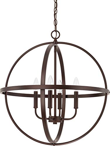 Capital Lighting 317542BZ Hartwell Four Light Pendant, Bronze Alternate Image.jpg