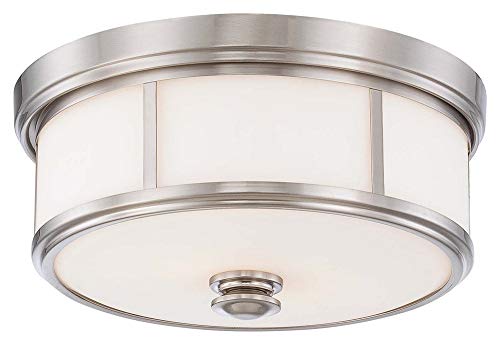 Minka-Lavery 4365-84 Harbour Point Two Light Flush Mount, Brushed Nickel Alternate Image.jpg