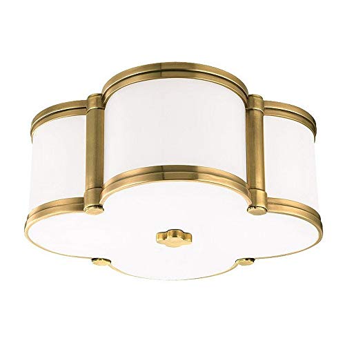 Hudson Valley 1212-AGB Chandler Two Light Flush Mount, Aged Brass Alternate Image.jpg