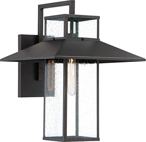 Minka-Lavery 73152-143C Danforth Park One Light Outdoor Wall Mount, Oil Rubbed Bronze W/ Gold Highlights Alternate Image.jpg