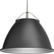 Progress P500052-143 Tre Collection One-Light Graphite Graphite Metal Shade Coastal Pendant Light Alternate Image.jpg