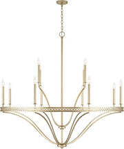 Capital Lighting 443101WG Isabella 12 Light Chandelier, Winter Gold Alternate Image 4.jpg