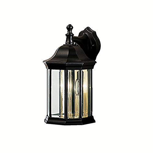 Kichler 9777BK Chesapeake Three Light Outdoor Wall Mount, Black Alternate Image.jpg