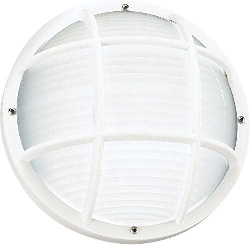 Generation Lighting 89807EN3-15 Bayside One Light Outdoor Wall / Ceiling Mount, White Alternate Image.jpg