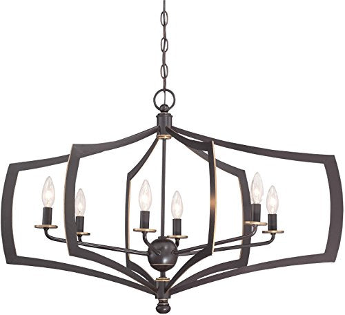 Minka-Lavery 4376-579 Middletown Six Light Chandelier, Downton Bronze With Gold Highlights Alternate Image.jpg