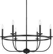 Capital Lighting 425161MB Rylann Six Light Chandelier, Matte Black Alternate Image.jpg