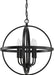 Capital Lighting 317541MB Hartwell Four Light Pendant, Matte Black Alternate Image.jpg