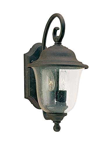 Generation Lighting 8459-46 Trafalgar Two Light Outdoor Wall Lantern, Oxidized Bronze Alternate Image.jpg
