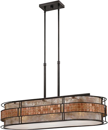 Quoizel MCLG337RC Laguna Three Light Island Chandelier, Renaissance Copper Alternate Image.jpg