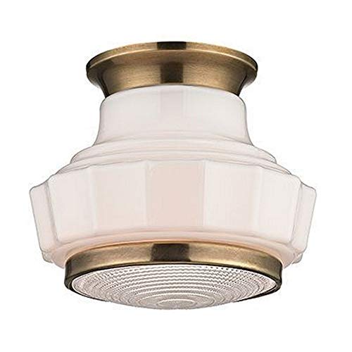 Hudson Valley 3809F-AGB Odessa One Light Semi Flush Mount, Aged Brass Alternate Image.jpg