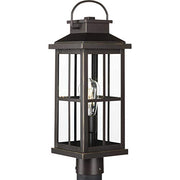 Progress P540095-020 Williamston Collection One-Light Antique Bronze and Clear Glass Transitional Style Outdoor Post Lantern Alternate Image.jpg