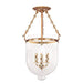 Hudson Valley 253-AGB-C2 Hampton Three Light Semi Flush Mount, Aged Brass Alternate Image.jpg