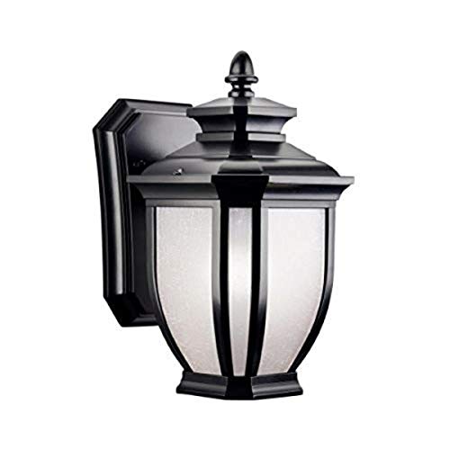 Kichler 9039BK Salisbury One Light Outdoor Wall Mount, Black Alternate Image.jpg