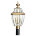 Generation Lighting 8239-02 Lancaster Three Light Outdoor Post Lantern, Polished Brass Alternate Image.jpg