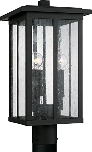 Capital Lighting 943835BK Barrett Three Light Outdoor Post Lantern, Black Alternate Image 4.jpg