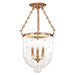 Hudson Valley 253-AGB-C3 Hampton Three Light Semi Flush Mount, Aged Brass Alternate Image.jpg