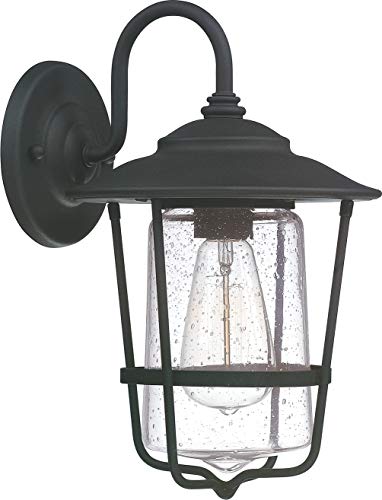 Capital Lighting 9601BK Creekside One Light Outdoor Wall Lantern, Black Alternate Image.jpg