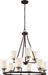 Minka-Lavery 3079-416 Studio 5 Nine Light Chandelier, Painted Bronze W/Natural Brush Alternate Image.jpg