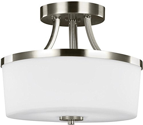 Generation Lighting 7739102EN3-962 Hettinger Two Light Semi-Flush Convertible Pendant, Brushed Nickel Alternate Image.jpg