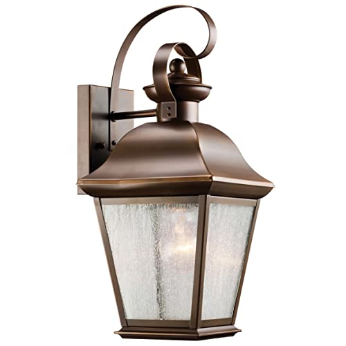 Kichler 9708OZ Mount Vernon One Light Outdoor Wall Mount, Olde Bronze Alternate Image.jpg