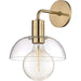 Mitzi H107101-AGB Kyla One Light Wall Sconce, Aged Brass Alternate Image.jpg