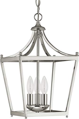 Capital Lighting 4036PN Stanton Three Light Foyer Pendant, Polished Nickel Alternate Image.jpg